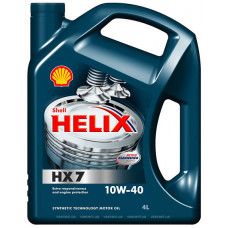 Моторное масло Shell Helix HX7 10w-40 4л.